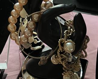Costume pearl bracelets some Designer Names