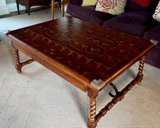 Inlaid Coffee Table