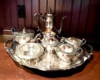 Silver Plate Teaset