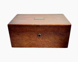 Antique Oak Humidor