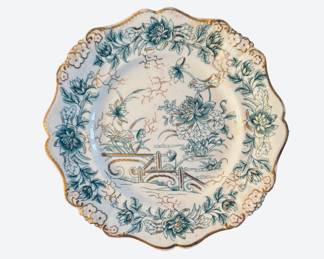 Pair of antique plates