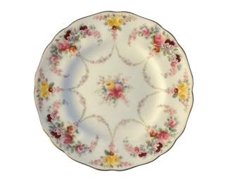 11 Cauldon plates - made in England