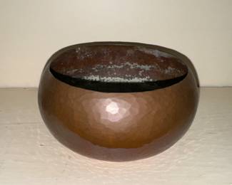 Robert Riddle Jarvie hammered copper bowl