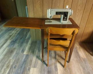 vintage sewing machine
