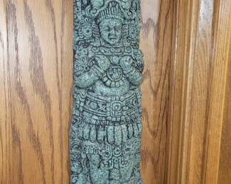 Mayan Aztec wall hanging
