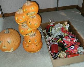 Halloween and Christmas