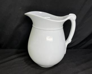 VTG White Maddock & Co Royal Stone China Pitcher