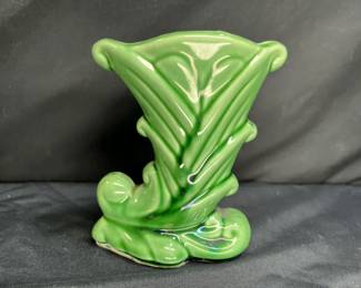 2 VTG Shawnee Pottery Cornucopia Planters