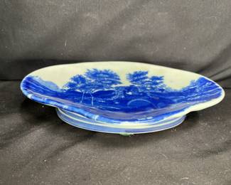 Vintage Victoria Stoneware Dish