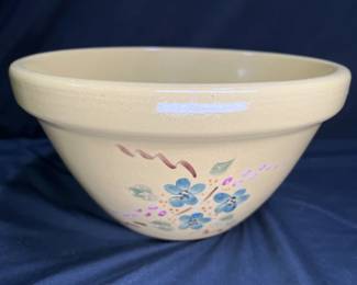Large Robinson Ransbottom Yellow Mixing Bowl