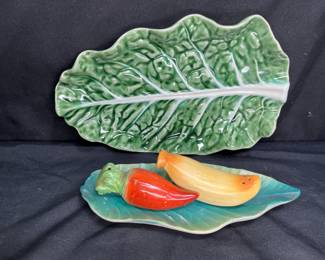 Portuguese & Japanese Salt, Pepper and Trays