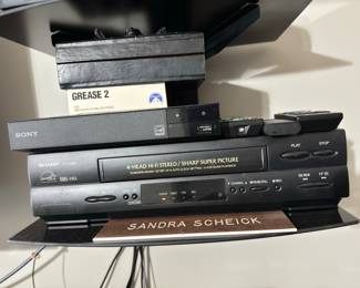 VHS player