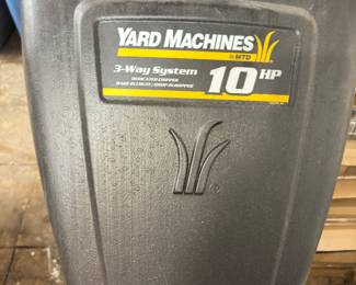 Yard Machines, 3-way system, 10hp wood chipper