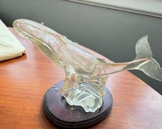 glass whale