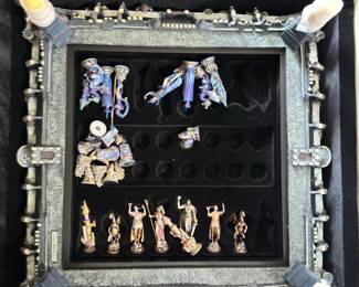 Michael Whelan Guardians of the Fortress chess set pieces