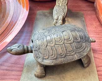 turtle and owl