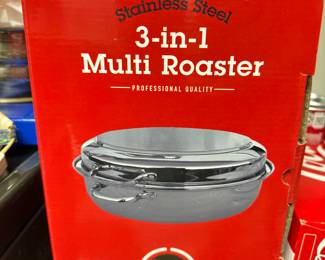 stainless steel multi roaster
