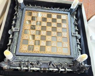 Michael Whelan Guardians of the Fortress chess board