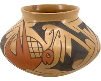 Signed Rafael Native American Pottery
