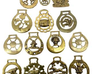 14pc Brass Ornamental Medallion

