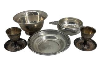5pc Sterling Silver Bowls
