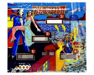 Stern Electronics Dracula Pinball Glass
