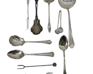 Misc Group of Sterling Silver Utensils

