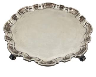 Sheffield English Sterling Tray Atkinson Bros 1941
