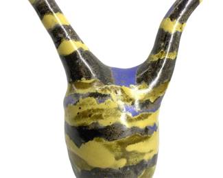 Signed Jeff Reich 2004 Ceramic Stoneware Pottery
