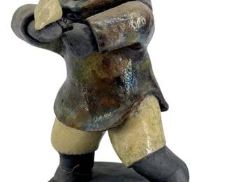 Franziska Jacobsen Stoneware Eskimo Sculpture
