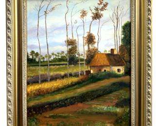 Signed Eliot O’Hara Watercolor Landscape
