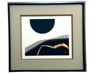 Ralph Kniffin Abstract Lithograph
