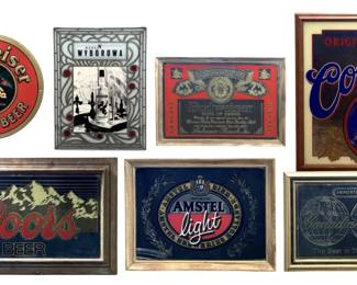 7pc. Vintage Beer Advertisement Assortment
