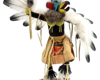 Signed Eagle Dancer Kachina
