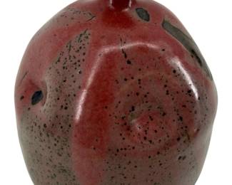 Signed S.H. Peterson Studio Pottery Bud Vase
