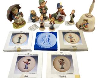 13pc Goebel Porcelain Hummel Collection
