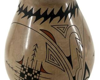 Signed Tito Enriquez Native American Pottery
