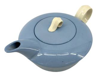 Homer Laughlin Skytone Porcelain Teapot
