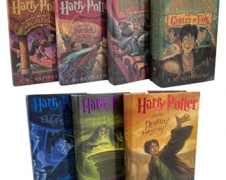 Full Harry Potter Hardcover Book Series
