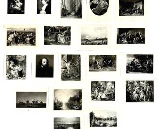 20pc. Vintage Gebbie & Barrie Etchings
