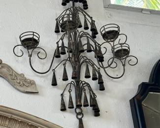 Pair of Metalwork Sconces