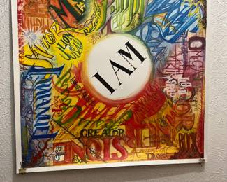 This print is an example of some of the religious artwork that is part of this sale. It is just waiting to be framed!!