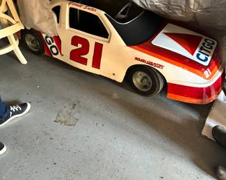 1990’s NASCAR CITGO Ford Thunderbird fiberglass Go Kart Vintage