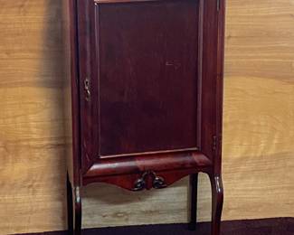 Vintage Wood Music Cabinet