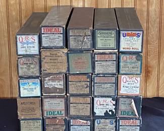 Player Piano Music Scrolls