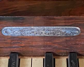 American Rosewood Melodeon Pump Organ