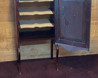 Vintage Wood Music Cabinet