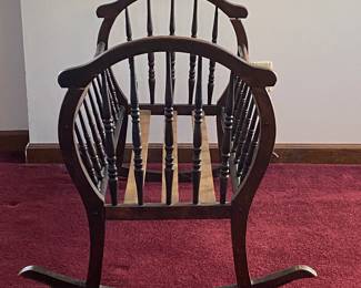 Vintage Wood Cradle