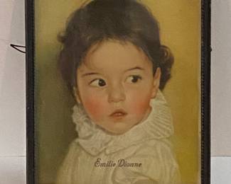 Emilie Dionne Quaker Oats Quintuplet Portrait