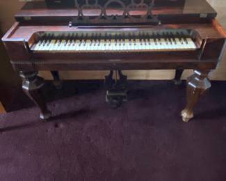 American Rosewood Melodeon Pump Organ